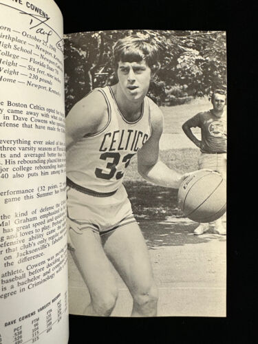 Original 1970-71 Boston Celtics NBA Basketball Yearbook / Media Guide