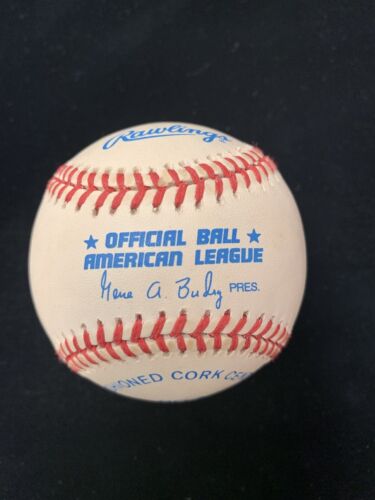 Goose Gossage #54 Yankees HOFer SIGNED Official AL Budig Baseball w/ hologram