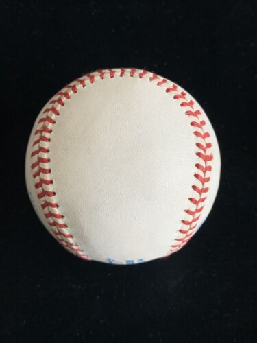 Ewell Blackwell Reds Yankees SIGNED Official AL Bobby Brown Baseball w/ hologram