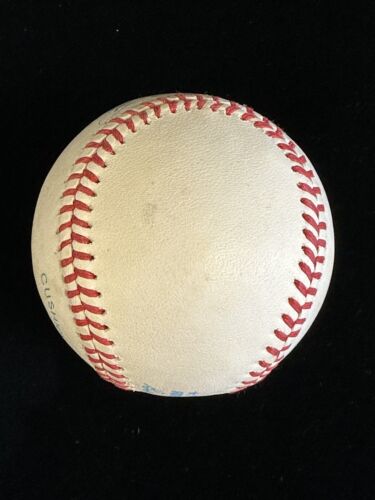 Jose Canseco A’s VINTAGE SIGNED Official AL Bobby Brown Baseball w/ hologram