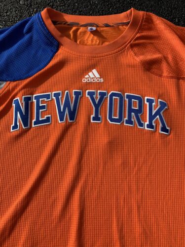 2011-12 Landry Fields #2 NY Knicks Game Used Shooting Shirt sz XL w/ STEINER LOA