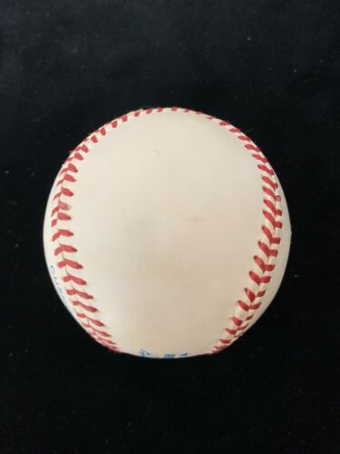 Tom Henrich Mickey Owen DUAL SIGNED Official AL Bobby Brown Baseball w/ hologram