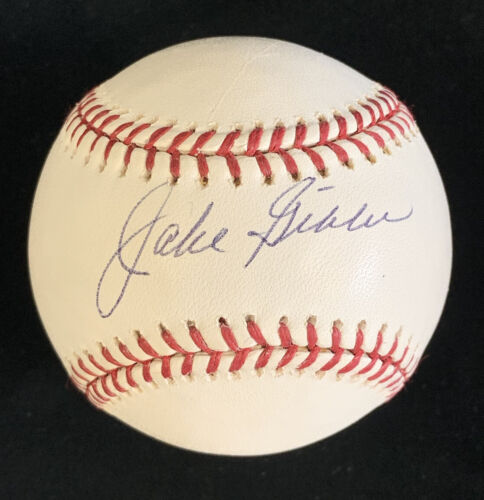 Jake Gibbs New York Yankees SIGNED Official ML Baseball w/hologram