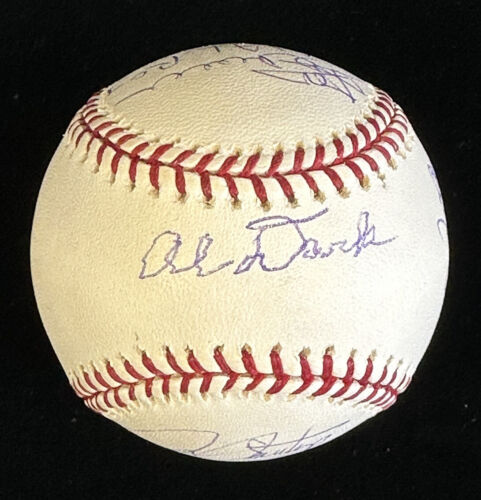 1960’s MLB Stars MULTI SIGNED Official MLB Baseball 8 sigs w/ Dark Northrup ++