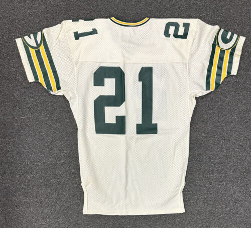 Late 1980’s Brent Fullwood Green Bay Packers SIGNED Game Used Football Jersey