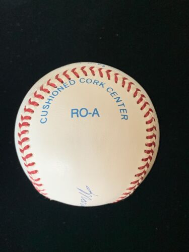 Ray Boone Detroit Tigers SIGNED Official AL Budig Baseball w/ hologram