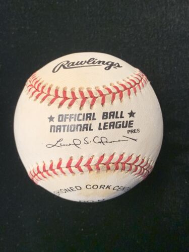 Don Zimmer Brooklyn / LA Dodgers SIGNED Official NL Coleman Baseball w/ hologram