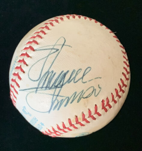 c. 1975 Bob Lemon / Minnie Minoso SIGNED Official AL Mac Phail Baseball w/ holog