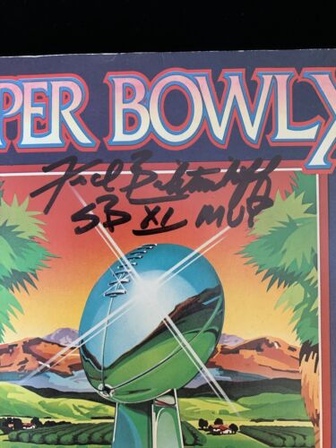 Fred Biletnikoff (Raiders MVP) SIGNED Original Super Bowl XI Program w/ hologram