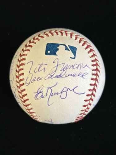 1960’s MLB Stars MULTI SIGNED Official MLB Baseball 8 sigs w/ Dark Northrup ++