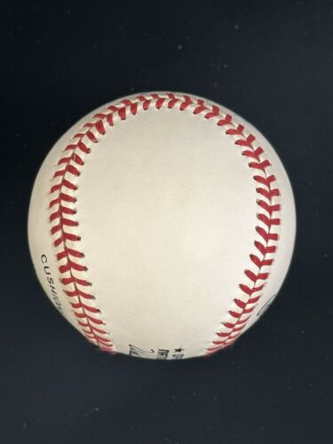 Howie Schultz Dodgers Phillies Reds SIGNED Official NL Baseball w/ hologram