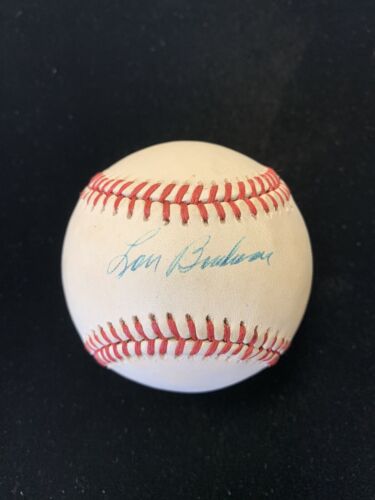 Lou Boudreau HOFer Signed Official American League Baseball w/ B&E Hologram