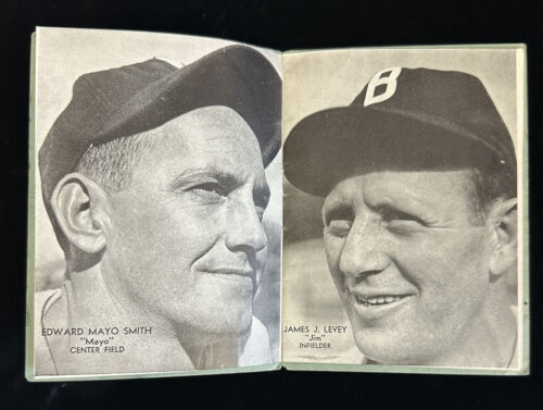 1944 Buffalo Bisons Baseball Pictorial Player Yearbook 4.75 x 6.5” RARE!