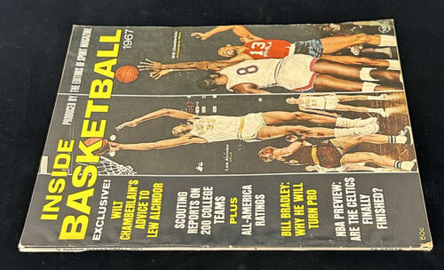 1967 Inside Basketball by SPORT Magazine Lew Alcindor / Wilt Chamberlain - EX