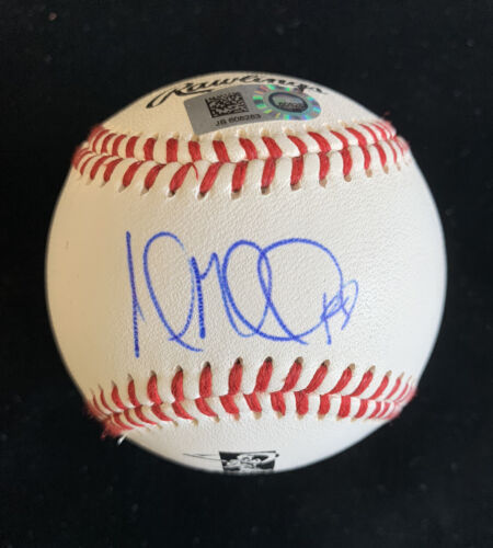 Andrew Miller Yankees / Orioles SIGNED MLB Players Choice Baseball w/ MLB holog.