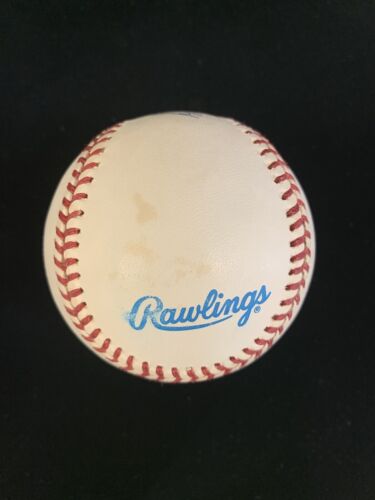 Bill Monbouquette Red Sox Yankees SIGNED Official AL Baseball (stain) w/hologram