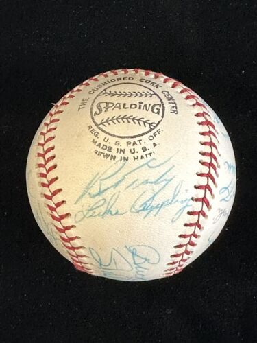 HOFers & Stars MULTI SIGNED Official NL Feeney Baseball 21 sigs w/ Musial & Fox