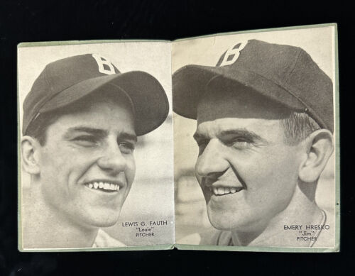 1944 Buffalo Bisons Baseball Pictorial Player Yearbook 4.75 x 6.5” RARE!