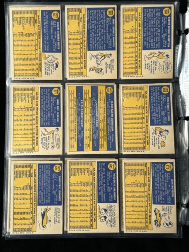 Lot of 59 Different 1970 Topps High Number Baseball Cards Overall EX-MT