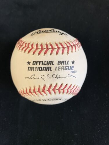 Vinny Castilla Colorado Rockies SIGNED Official NL Coleman Baseball w/ hologram