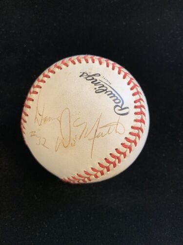 NL Umpires SIGNED NL Baseball 4 sigs Froemming Tata Rippley  DeMuth w/ hologram