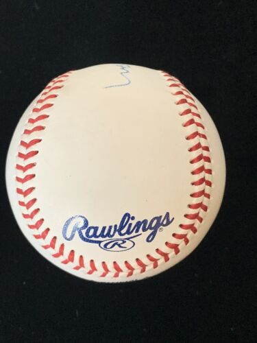 Gil Patterson 1977 Yankees SIGNED Official Minor League Baseball w/ hologram