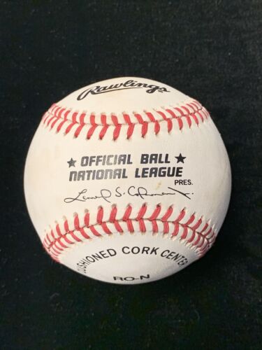 Sam Jethroe Negro Leaguer SIGNED Official NL Coleman Baseball w/ hologram