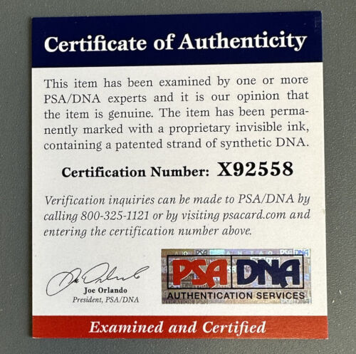 Rich Allen AL MVP 72 Phillies White Sox SIGNED Official MLB Baseball PSA DNA