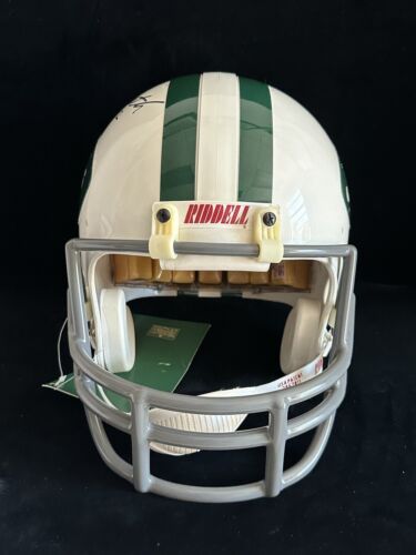 Joe Namath #12 New York Jets HOFer SIGNED Full-Size Football Helmet w/ hologram