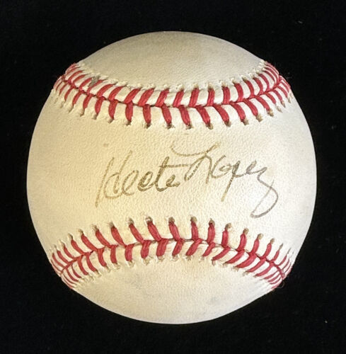 Hector Lopez 1961 1962 Yankees SIGNED Official AL Baseball w/ hologram