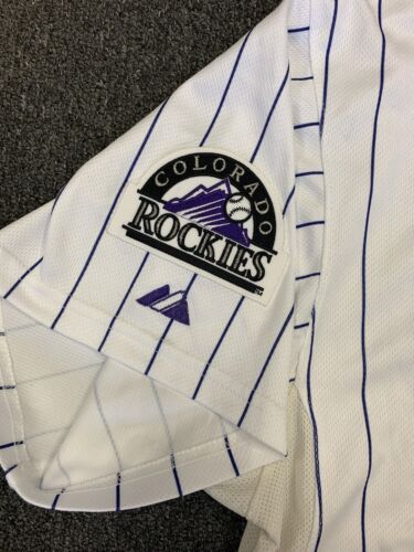 2012 Colorado Rockies Game Used Jersey #48 Will Harris MLB LOA