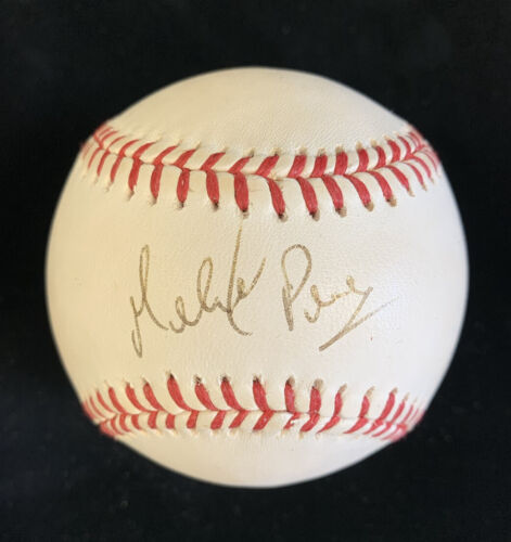 Melido Perez Royals White Sox Yankees SIGNED Official NL Baseball w/ hologram