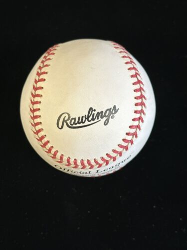 Bob Hamelin ROY 94 KC Royals SIGNED Rawlings Official League Baseball w/hologram