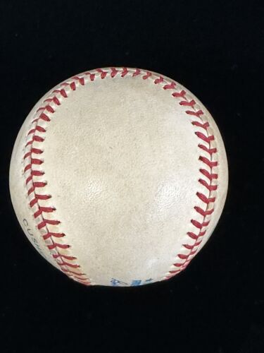 Cecil Cooper Brewers VINTAGE SIGNED Official AL Bobby Brown Baseball w/ hologram