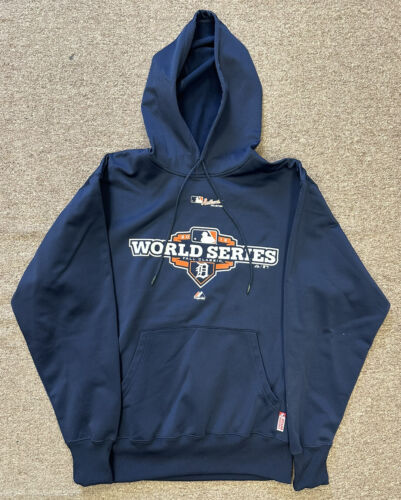 2012 World Series Rafael Belliard Detroit Tigers Game Used Pullover Sweatshirt