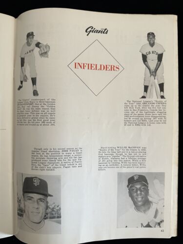 1962 New York Yankees World Series Program vs San Francisco Giants VG-EX