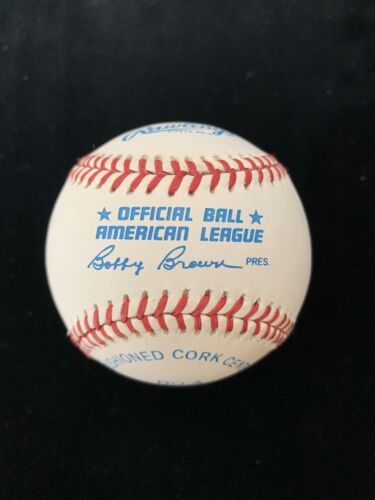 Graig Nettles Yankees Indians SIGNED Official AL Baseball w/ hologram