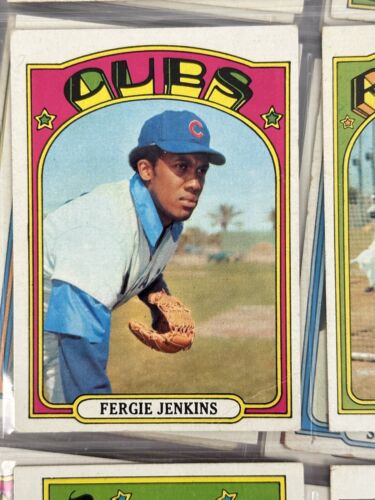 1972 Topps Baseball Partial Set First Series #1-525 inclusive w/ Aaron Clemente