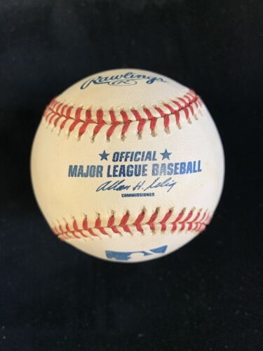 Paul Foytack Tigers Angels SIGNED Official ML Baseball w/ hologram (deceased)