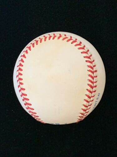 Tino Martinez Yankees VINTAGE SIGNED Official AL Budig Baseball w/ hologram