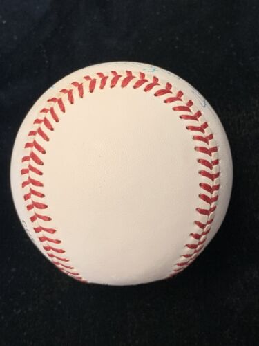 Frenchy Bordagaray Yankees Reds Dodgers SIGNED Official NL Coleman Baseball