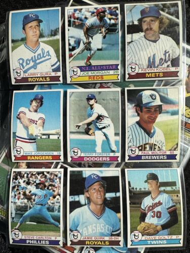 1979 Topps Baseball Complete Set of 726 EX/NM w/ Ozzie Ryan Munson Rose Bench ++