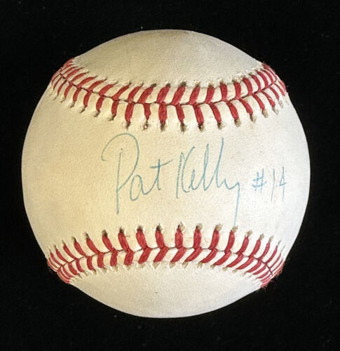 Pat Kelly #14 Yankees SIGNED Official AL Bobby Brown Baseball w/ hologram