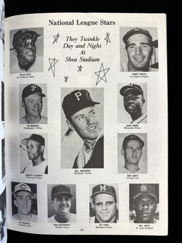 1965 New York Mets Official Baseball Yearbook FINAL Edition EX