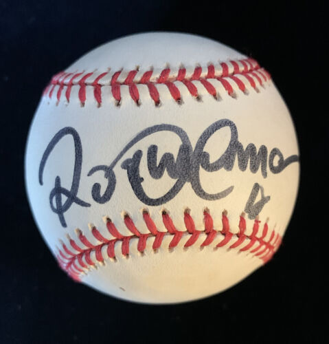 Roberto Alomar #12 Mets HOFer SIGNED Official NL Coleman Baseball w/ hologram