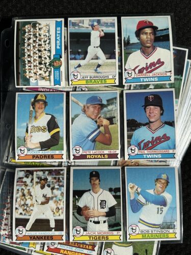 1979 Topps Baseball Complete Set of 726 EX/NM w/ Ozzie Ryan Munson Rose Bench ++