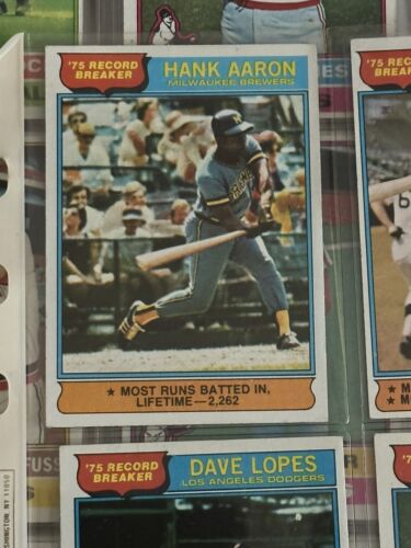 1976 Topps Baseball Complete Set of 660 NM w/ Aaron Munson Brett Yount Rose ++