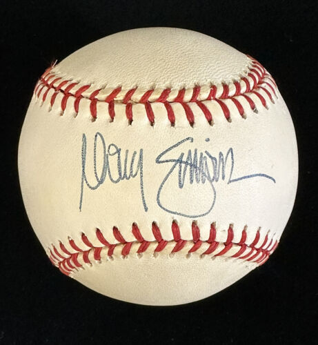 Doug Simons 1991 New York Mets SIGNED Official NL W. White Baseball w/hologram