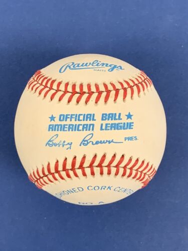 Joe Niekro (deceased) Yankees Twins SIGNED Official AL Baseball w/hologram