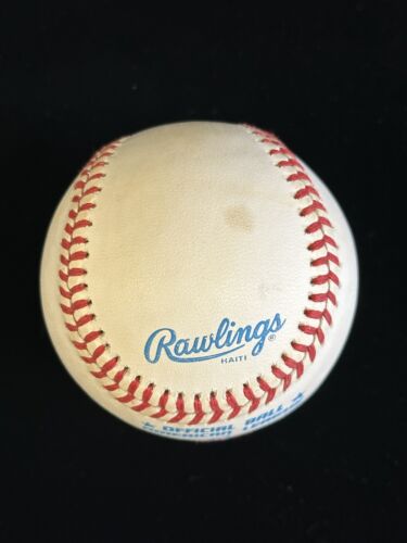 Pat Kelly #14 Yankees SIGNED Official AL Bobby Brown Baseball w/ hologram